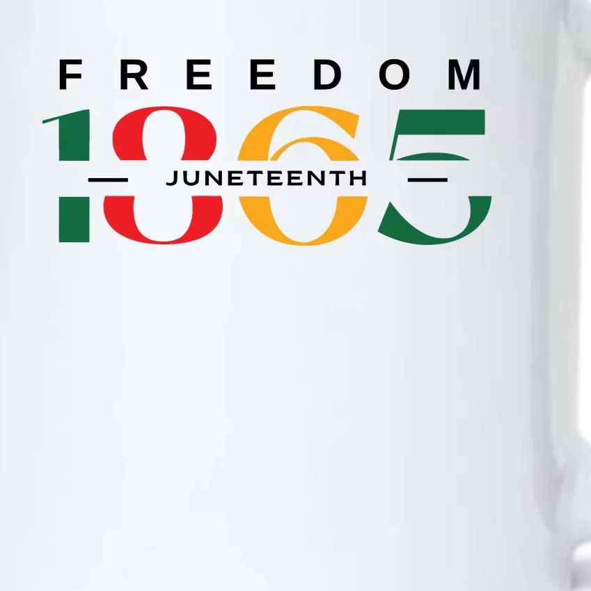 Freedom Juneteenth 1865 Black History Black Color Changing Mug