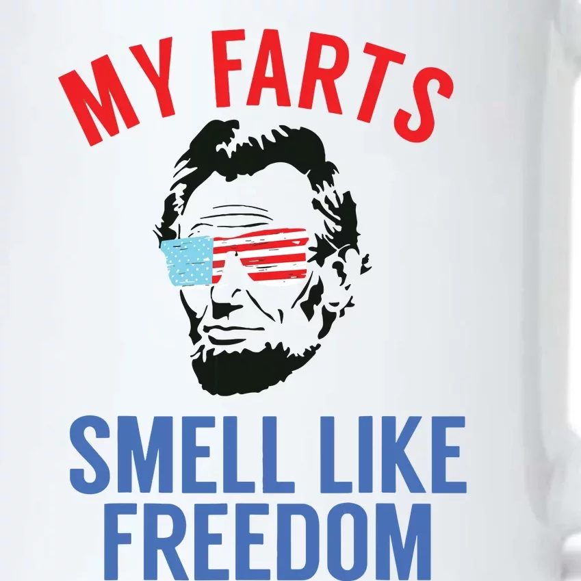 Funny July 4th Party Funny Abe Lincoln Black Color Changing Mug