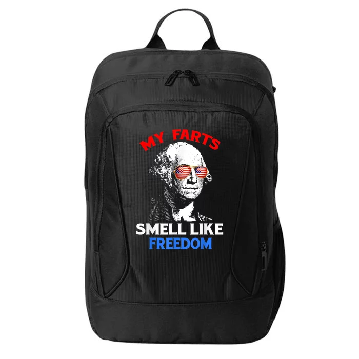 Funny July 4th Party Funny George Washington City Backpack