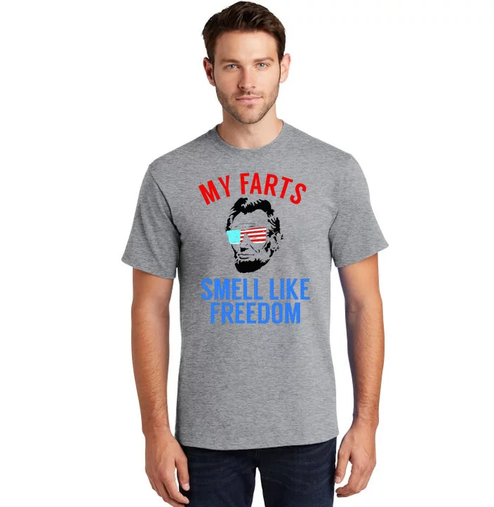 Funny July 4th Party Funny Abe Lincoln Tall T-Shirt