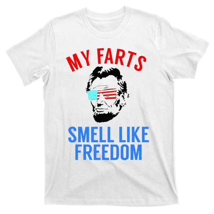 Funny July 4th Party Funny Abe Lincoln T-Shirt