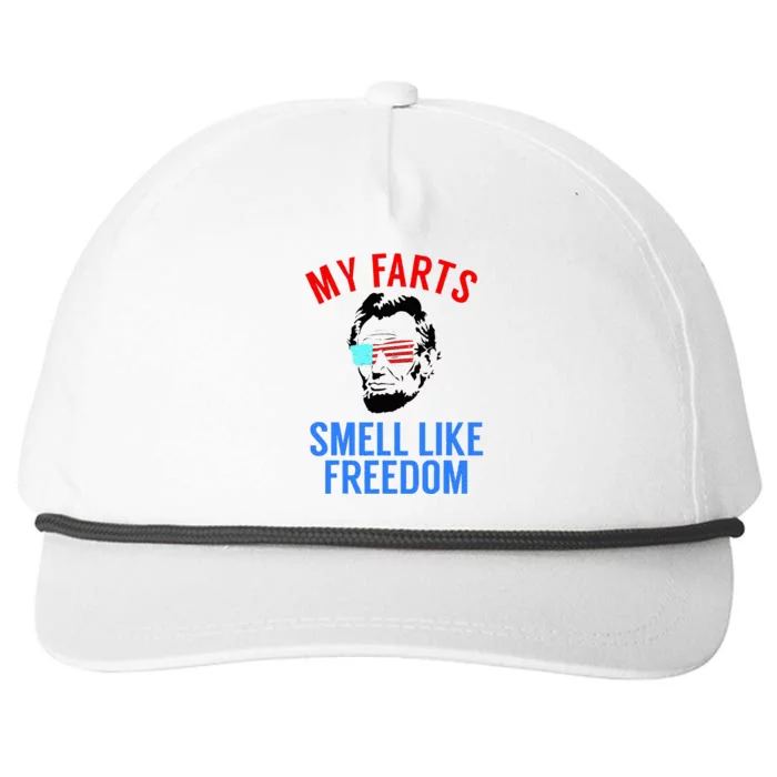 Funny July 4th Party Funny Abe Lincoln Snapback Five-Panel Rope Hat