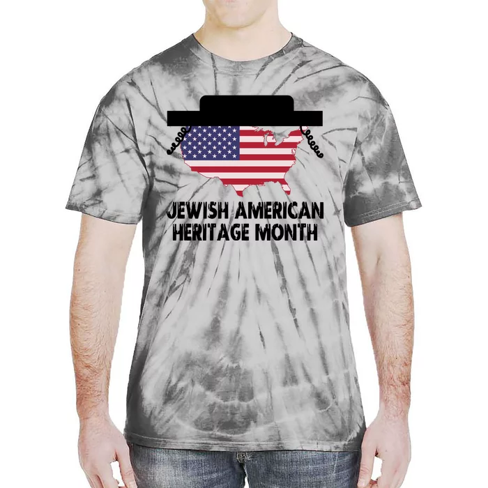 Funny Jewish American Heritage Month Tie-Dye T-Shirt