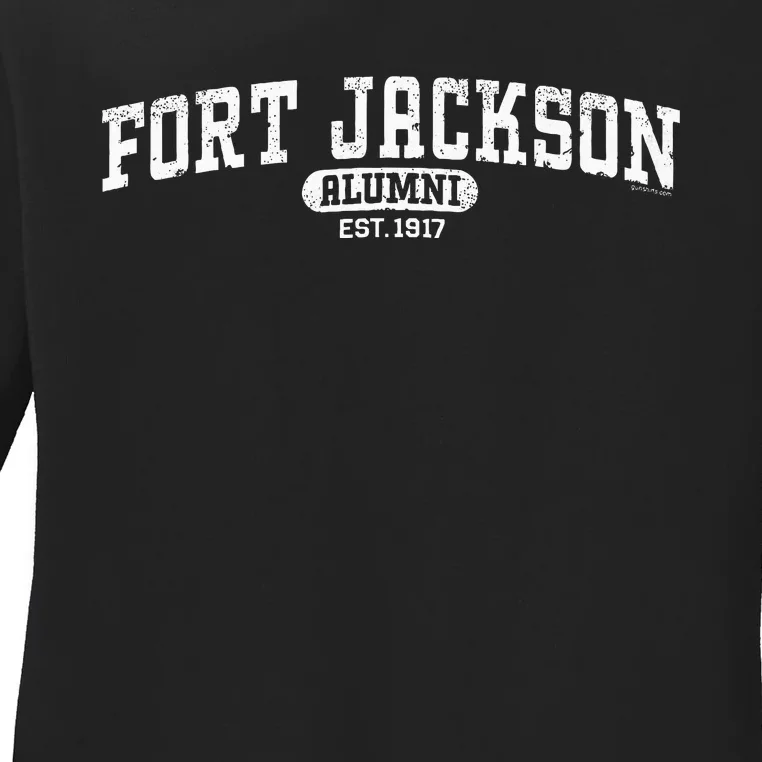 Fort Jackson Alumni South Carolina Ladies Long Sleeve Shirt