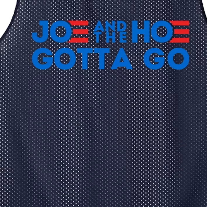 Funny Joe And The Hoe Gotta Go Mesh Reversible Basketball Jersey Tank