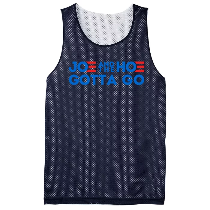 Funny Joe And The Hoe Gotta Go Mesh Reversible Basketball Jersey Tank