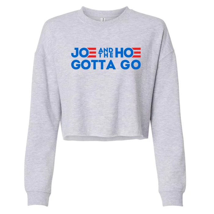 Funny Joe And The Hoe Gotta Go Cropped Pullover Crew