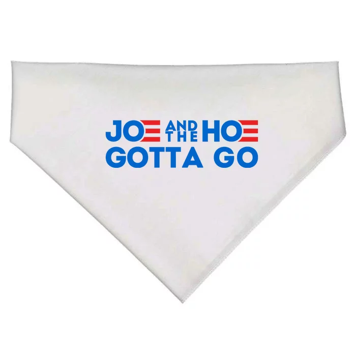 Funny Joe And The Hoe Gotta Go USA-Made Doggie Bandana