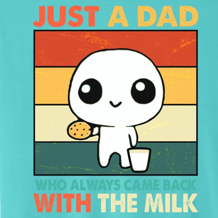 Funny Just A Dad Who Always Came Back With The Milk ChromaSoft Performance T-Shirt