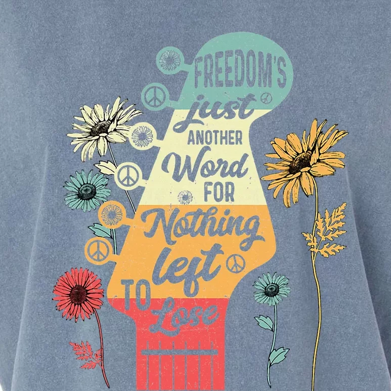 FreedomS Just Another Word For Nothing Left To Lose Garment-Dyed Women's Muscle Tee