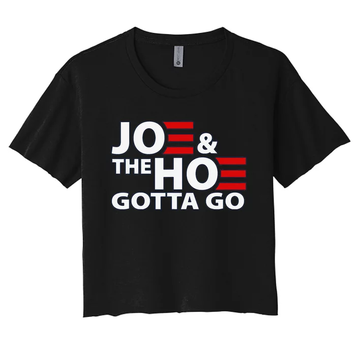 Funny Joe And The H0 Gotta Go Gift Women's Crop Top Tee