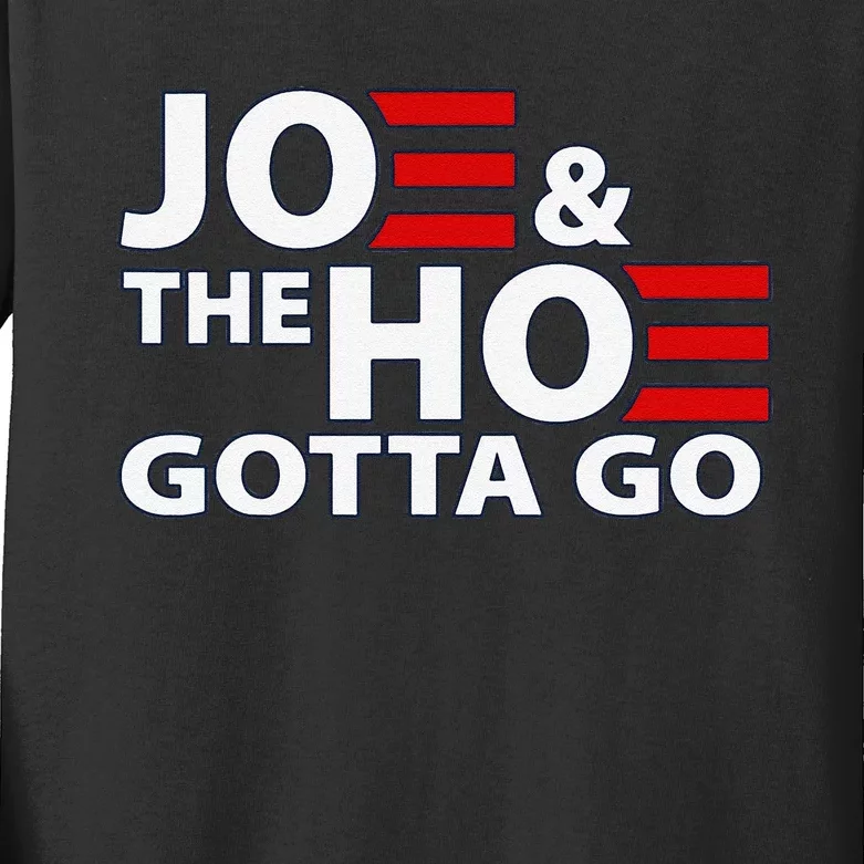 Funny Joe And The H0 Gotta Go Gift Kids Long Sleeve Shirt