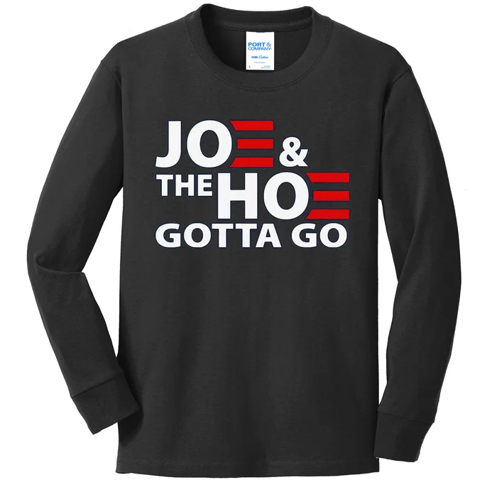 Funny Joe And The H0 Gotta Go Gift Kids Long Sleeve Shirt