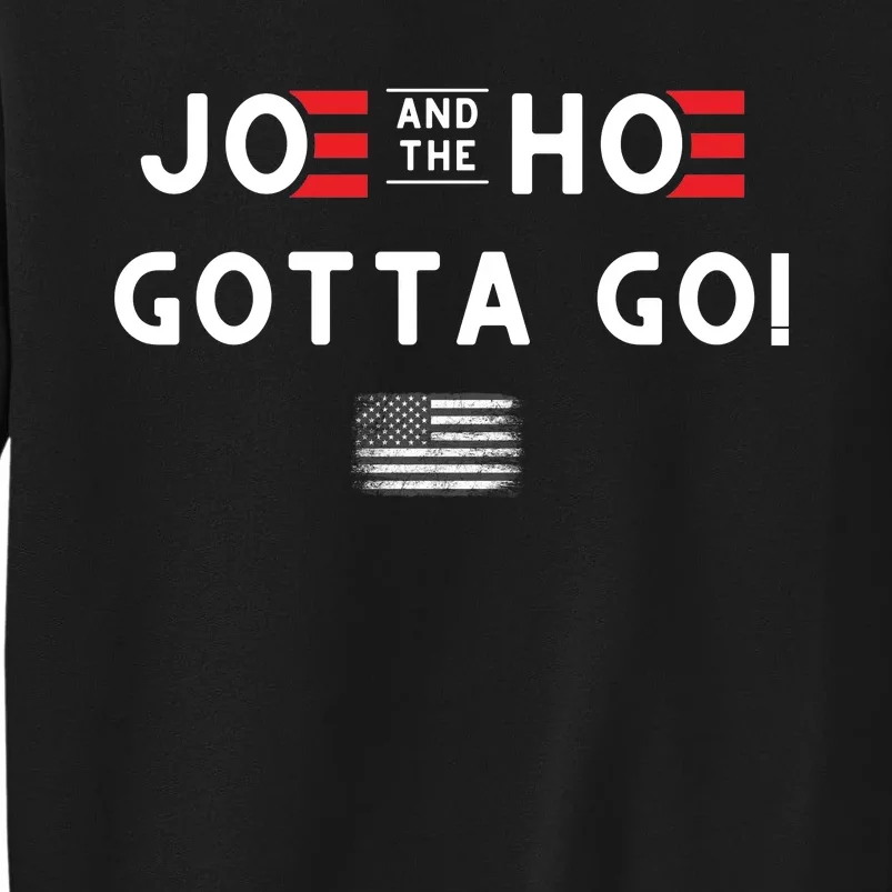 Funny Joe And The Hoe Gotta Go! American Flag Sweatshirt