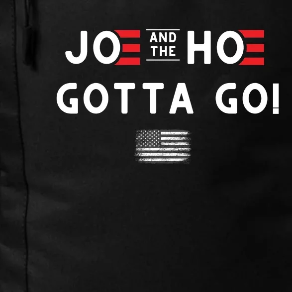 Funny Joe And The Hoe Gotta Go! American Flag Daily Commute Backpack