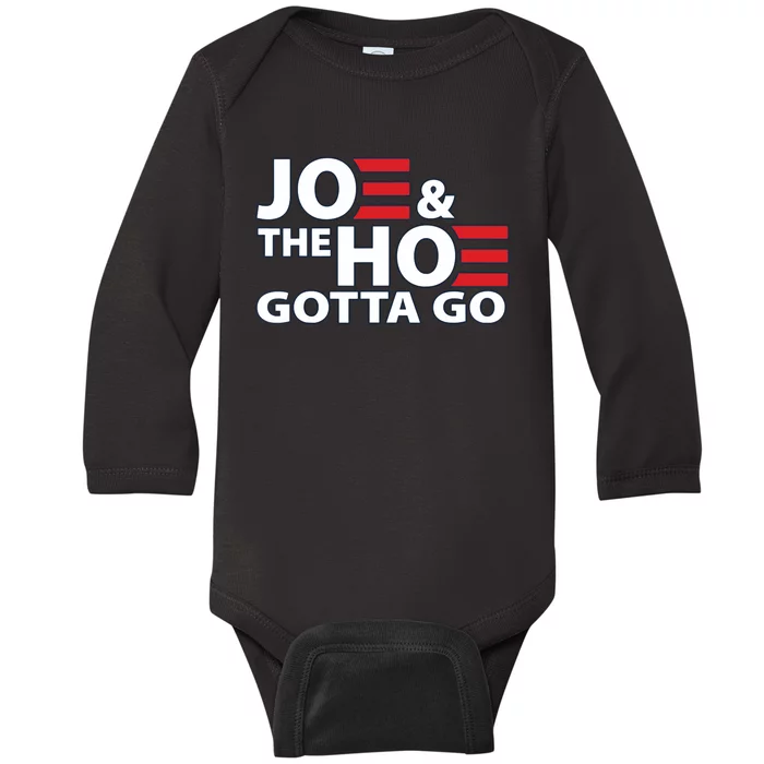 Funny Joe And The Ho Gotta Go Baby Long Sleeve Bodysuit