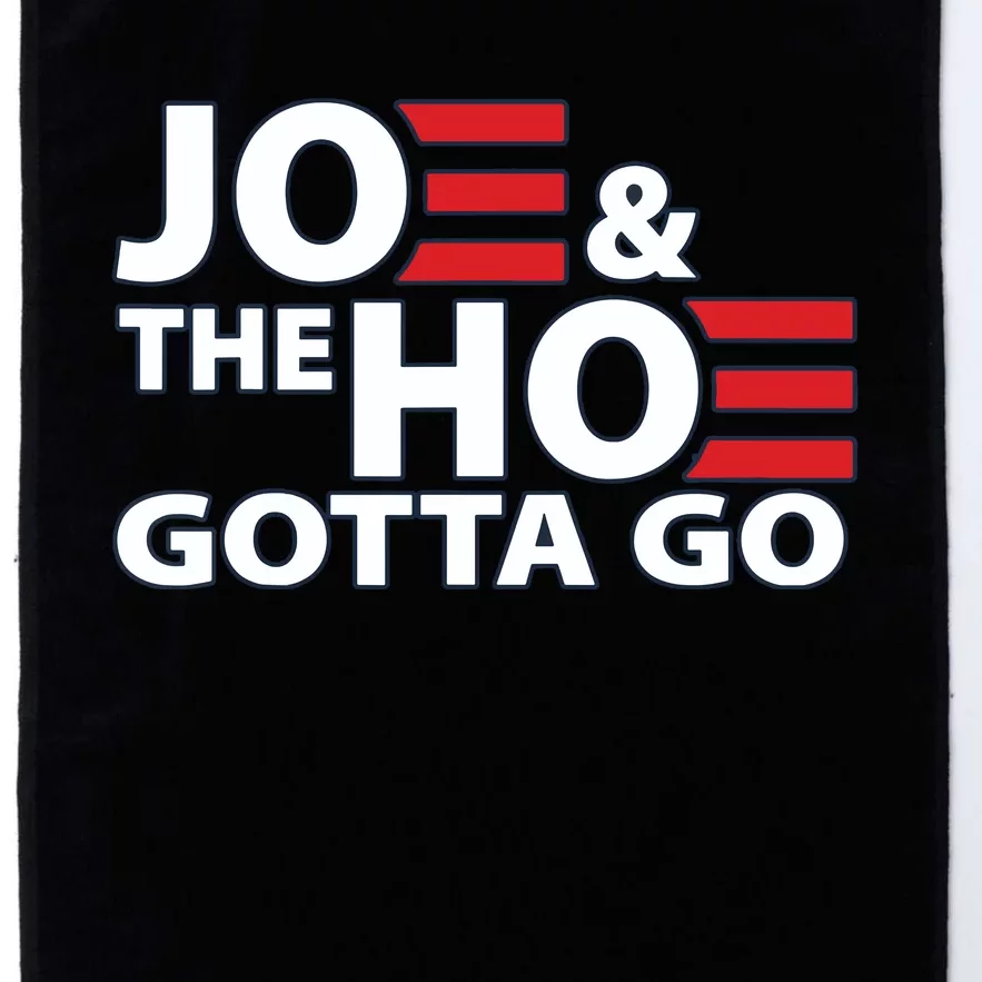 Funny Joe And The Ho Gotta Go Platinum Collection Golf Towel