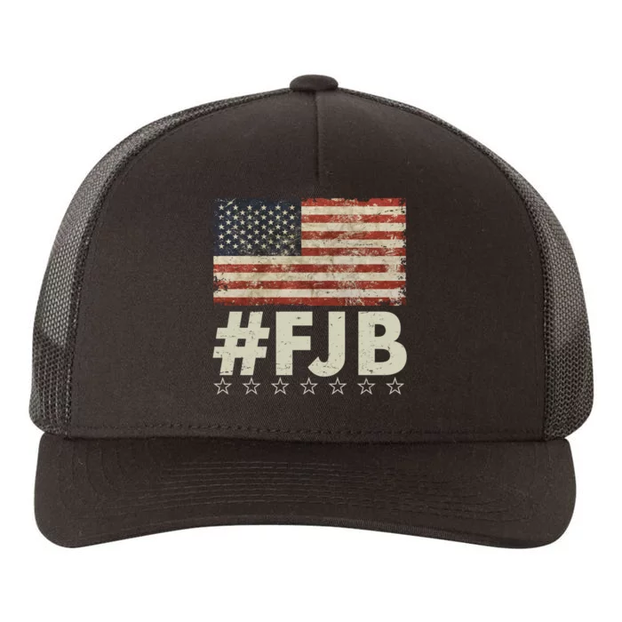 #FJB Distressed F Hoe Biden Yupoong Adult 5-Panel Trucker Hat