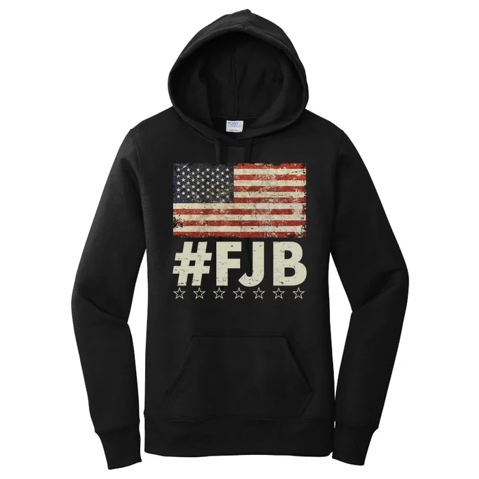 #FJB Distressed F Hoe Biden Women's Pullover Hoodie