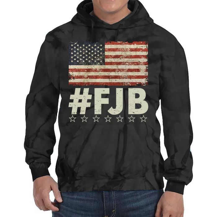 #FJB Distressed F Hoe Biden Tie Dye Hoodie