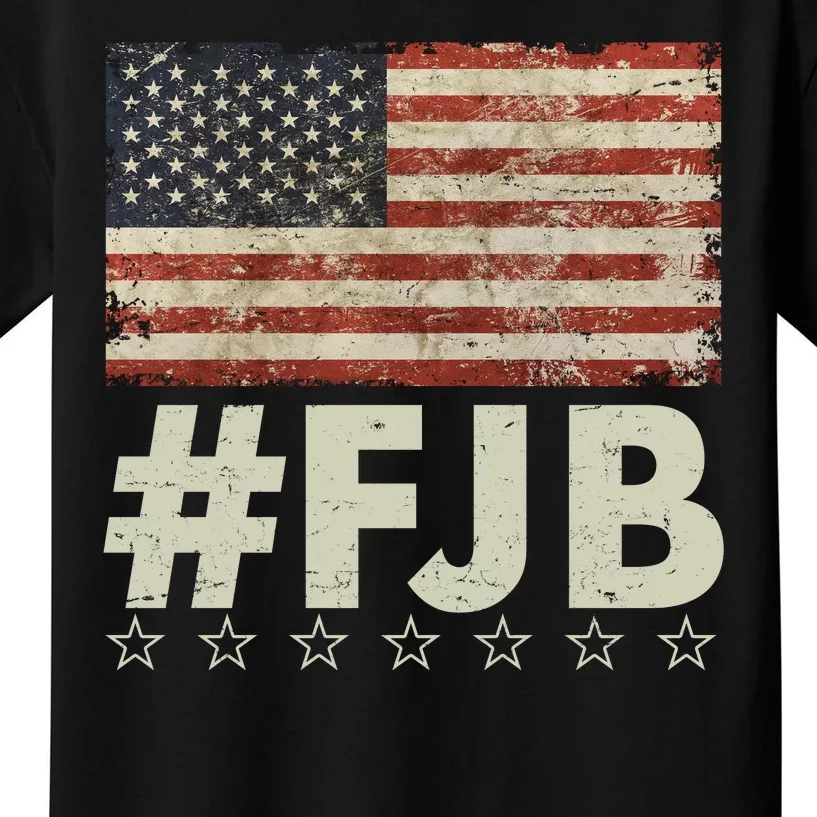 #FJB Distressed F Hoe Biden Kids T-Shirt