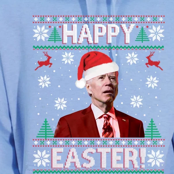 Funny Joe Biden Christmas Happy Easter Ugly Sweater Xmas Gift Unisex Surf Hoodie