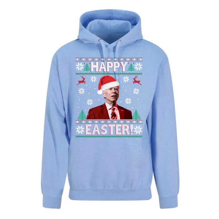 Funny Joe Biden Christmas Happy Easter Ugly Sweater Xmas Gift Unisex Surf Hoodie