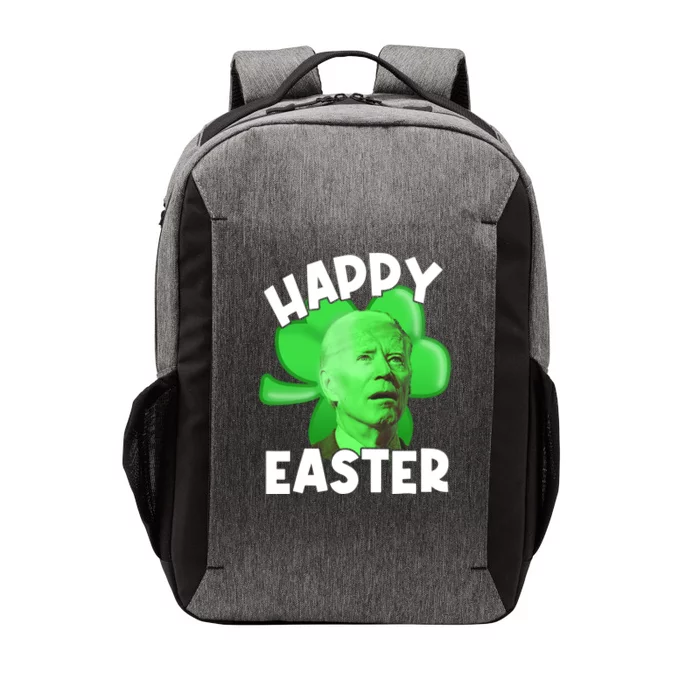 Funny Joe Biden Clover St Patricks Day Happy Easter Confused Gift Vector Backpack