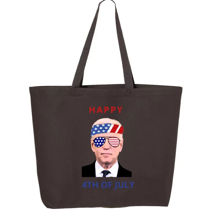 Funny Joe Biden Happy 4th Of July American Independence Day Gift 25L Jumbo Tote