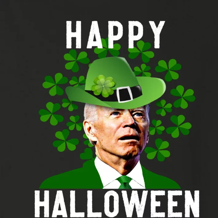 Funny Joe Biden St Patricks Day Confused Halloween Biden Toddler Long Sleeve Shirt