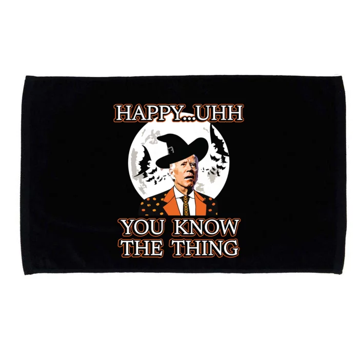 Funny Joe Biden Dazed Halloween Costume Microfiber Hand Towel