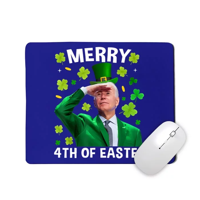 Funny Joe Biden St Patricks Day Merry 4th Of Easter Gift Mousepad