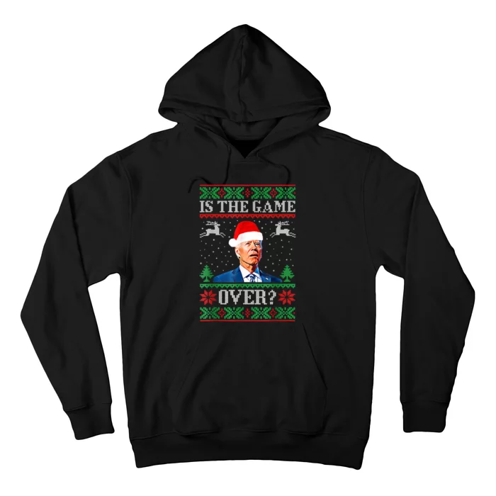 Funny Joe Biden Santa American Football USA Soccer Hoodie