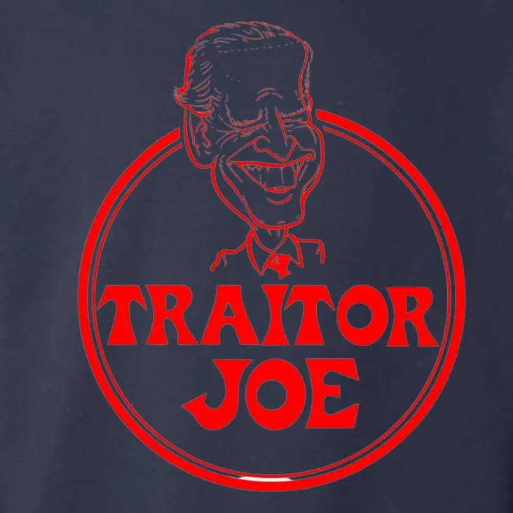 Funny Joe Biden Traitor Joe Design Toddler Hoodie