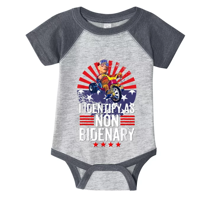 Funny Joe Biden AntiBiden USA Presidental Election Biden Infant Baby Jersey Bodysuit