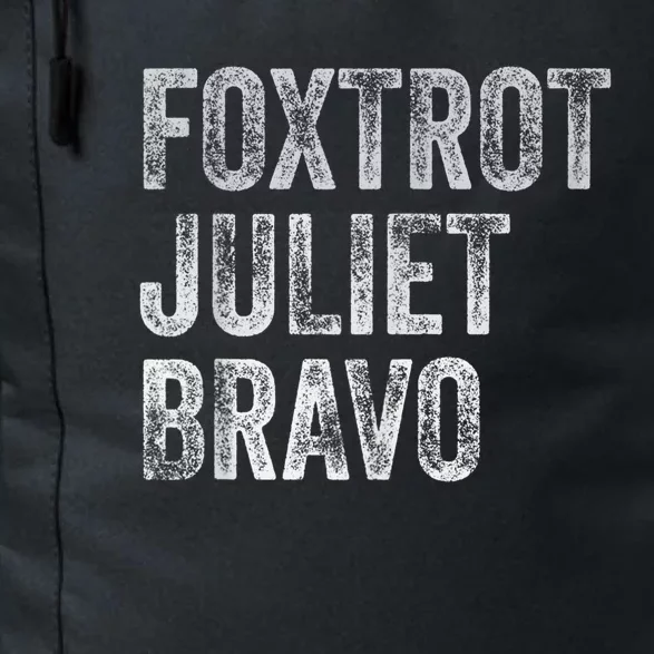 Foxtrot Juliet Bravo Daily Commute Backpack