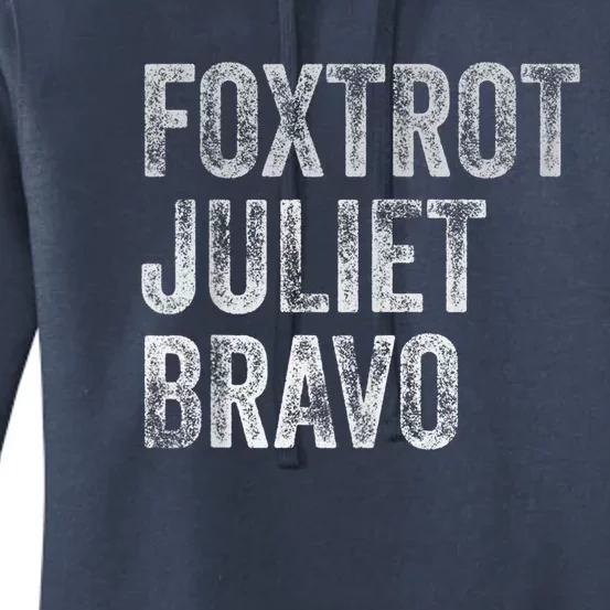 Foxtrot Juliet Bravo Women's Pullover Hoodie