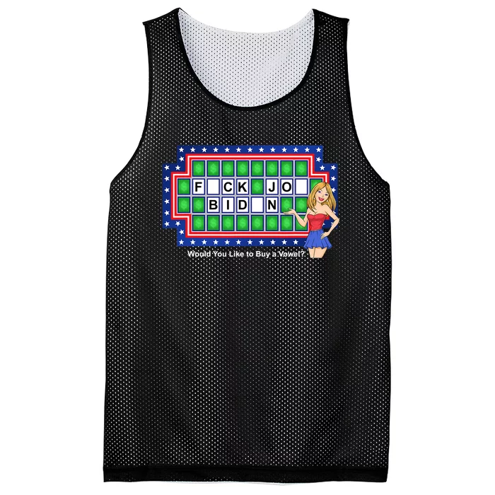 F Joe Biden Funny Anti Biden Mesh Reversible Basketball Jersey Tank