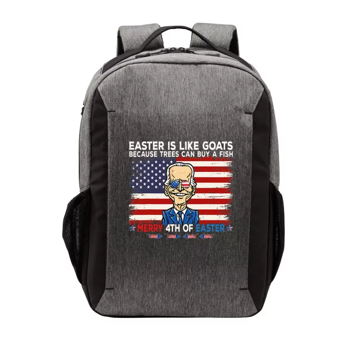 Funny Joe Biden Merry Of Easter Design Vector Backpack