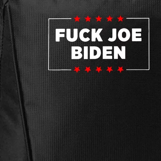 Fuck Joe Biden City Backpack