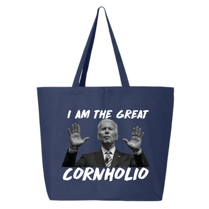 Funny Joe Biden I Am The Great Cornholio 25L Jumbo Tote