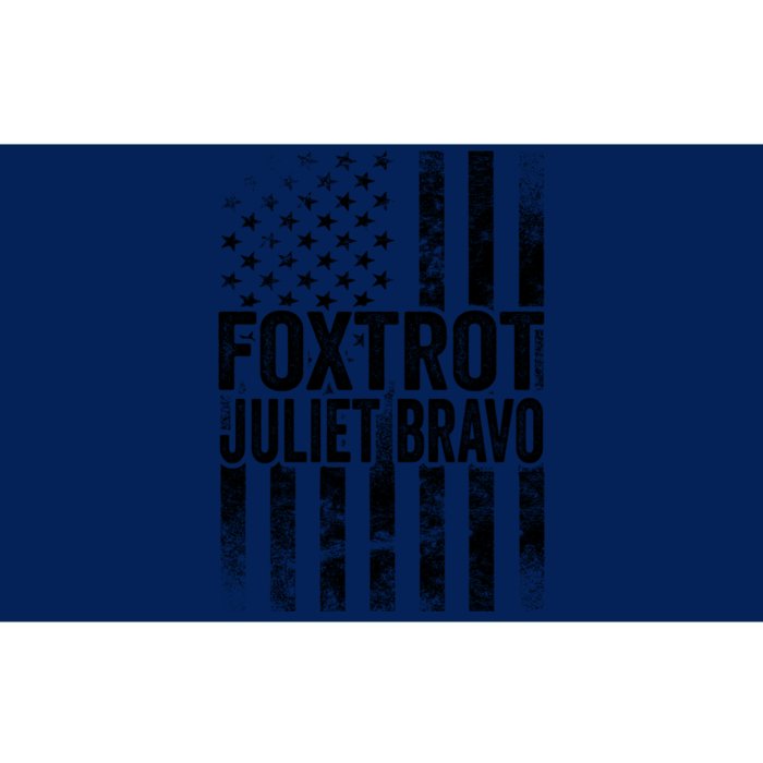 Foxtrot Juliet Bravo Lets Go Brandon Fjb Anti Biden Bumper Sticker