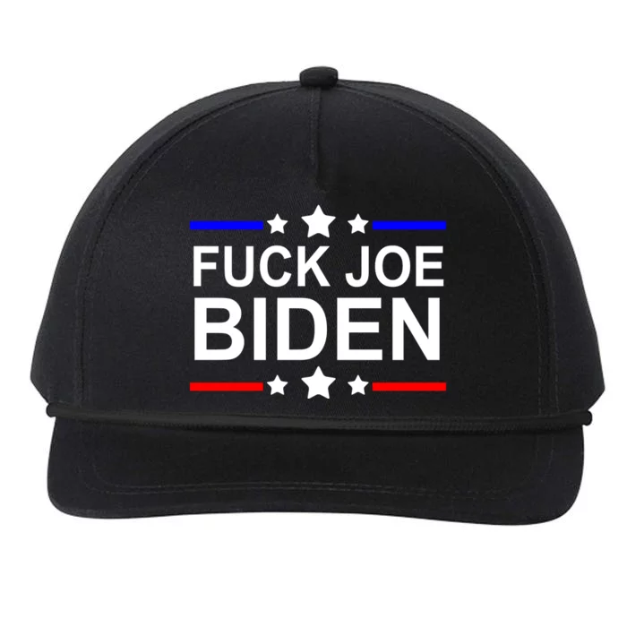 F*ucK Joe Biden Snapback Five-Panel Rope Hat