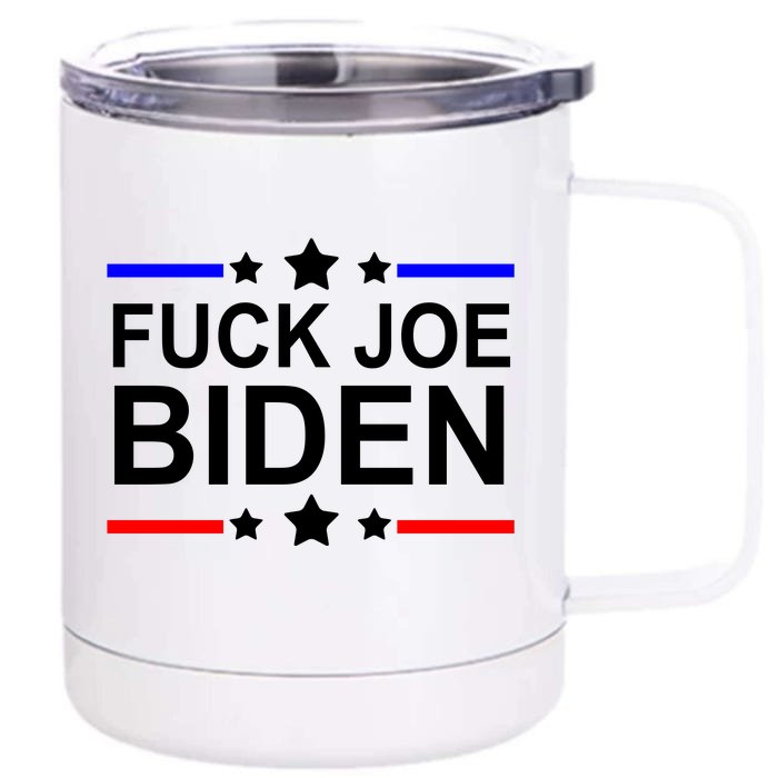 F*ucK Joe Biden Front & Back 12oz Stainless Steel Tumbler Cup