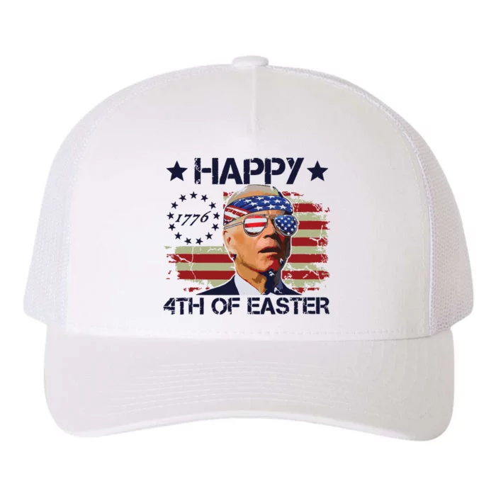 Funny Joe Biden 4th Of July Gifts Happy Halloween Firework Yupoong Adult 5-Panel Trucker Hat