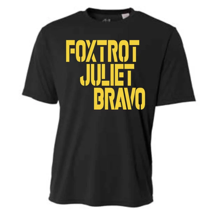 Foxtrot Juliet Bravo Cooling Performance Crew T-Shirt