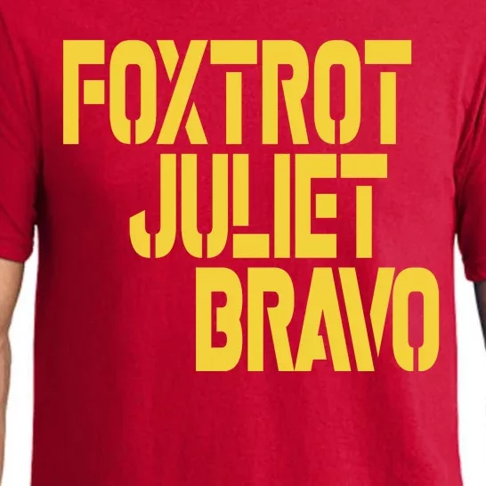 Foxtrot Juliet Bravo Pajama Set