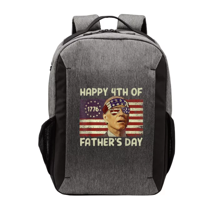 Funny Joe Biden Happy 4th Of Fathers Day Shirts 4th Of July Vector Backpack