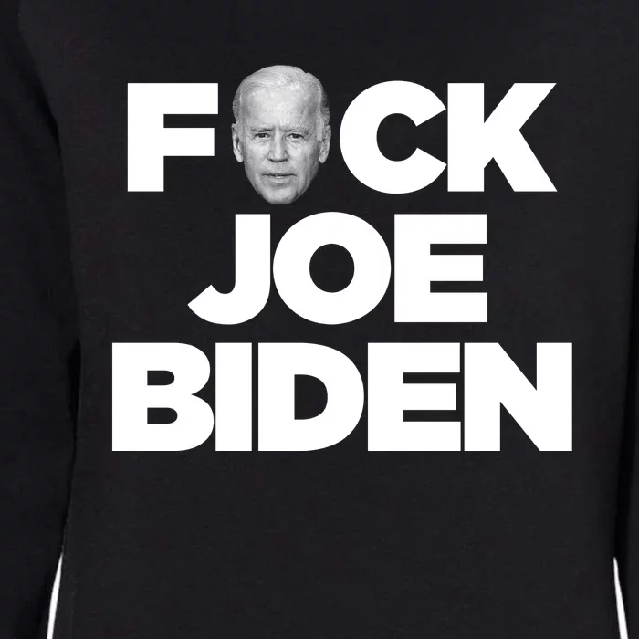 F*ck Joe Biden Womens California Wash Sweatshirt