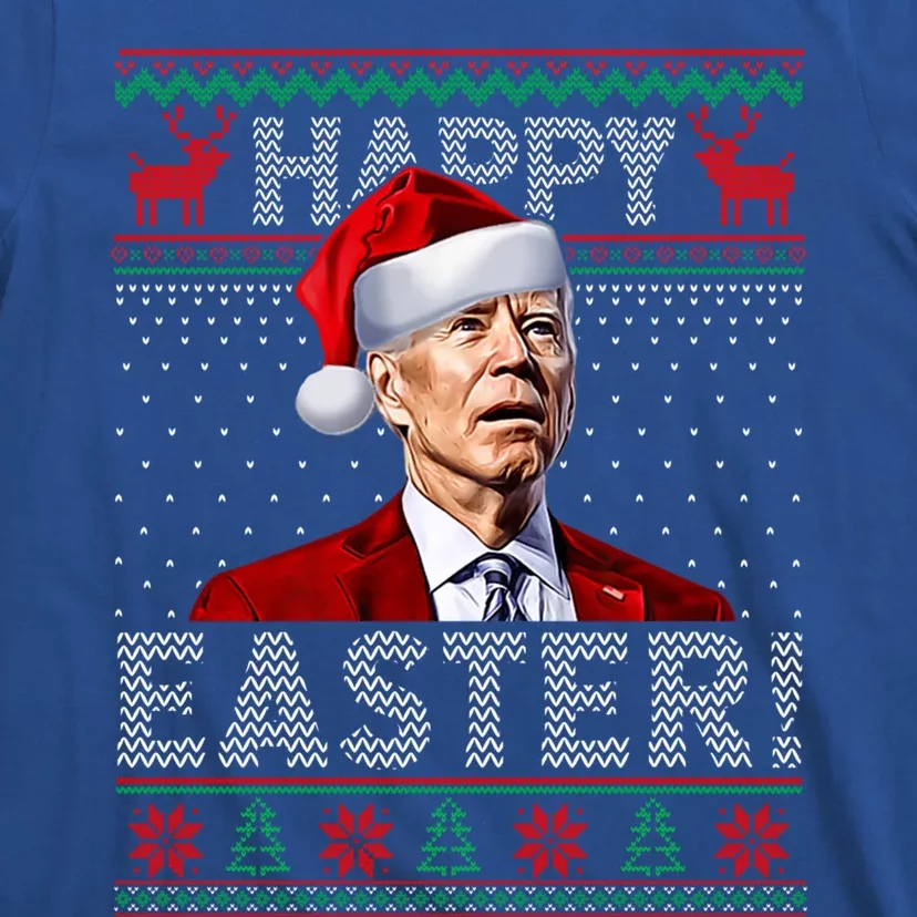 Funny Joe Biden Happy Easter Ugly Christmas Gift T-Shirt